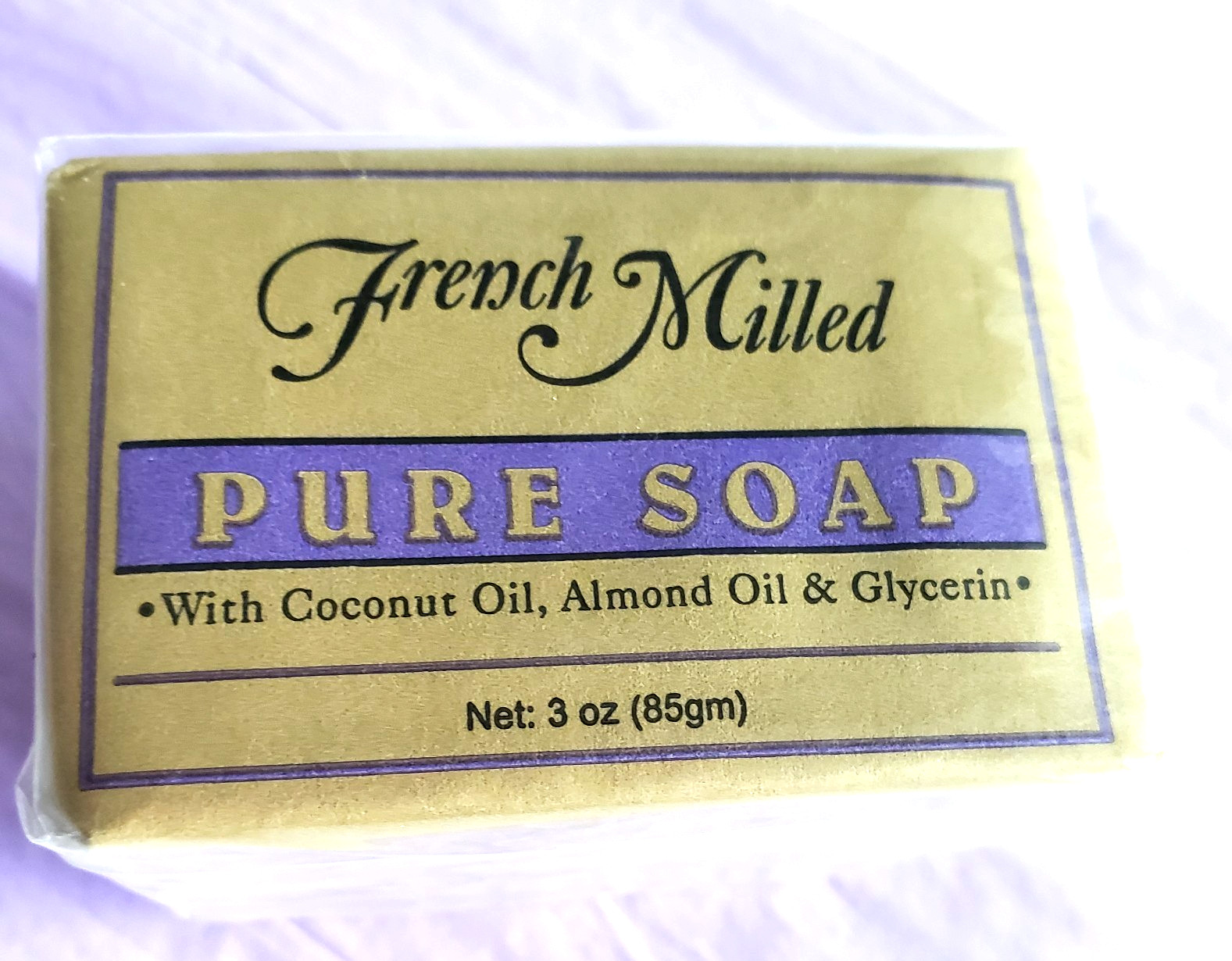 French Milled Guest Soap Lot Of 6 Coconut Almond Glycerin Bath Bars 3 Oz