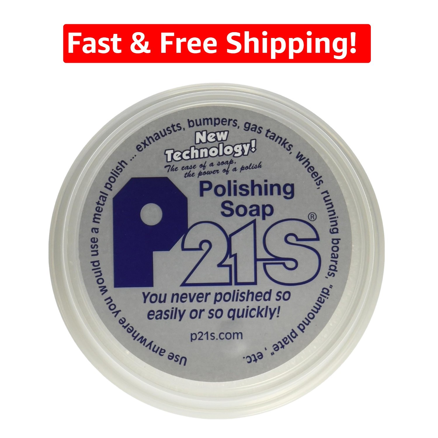 Water-Based Polishing Soap for Chrome, Stainless Steel & Aluminum – Quick Shine