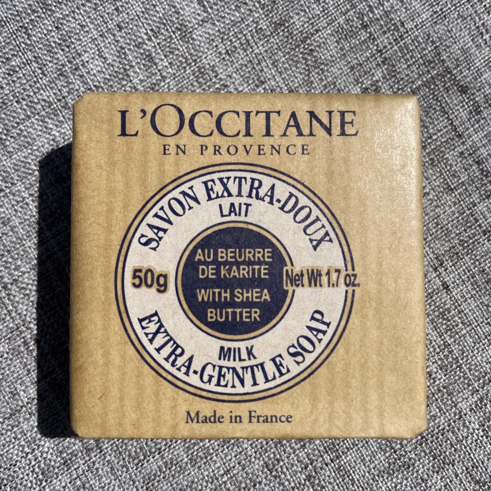 L’Occitane Milk Soap Bars 50g 1.7 oz each. 6-pack