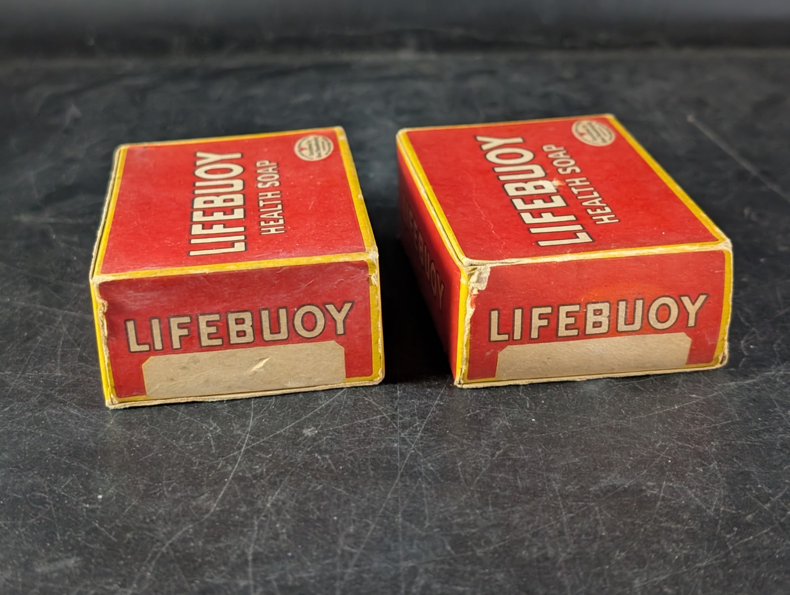 x2 Vintage Lifebuoy Health Soap Lever Bros In Box 1950’s Unused