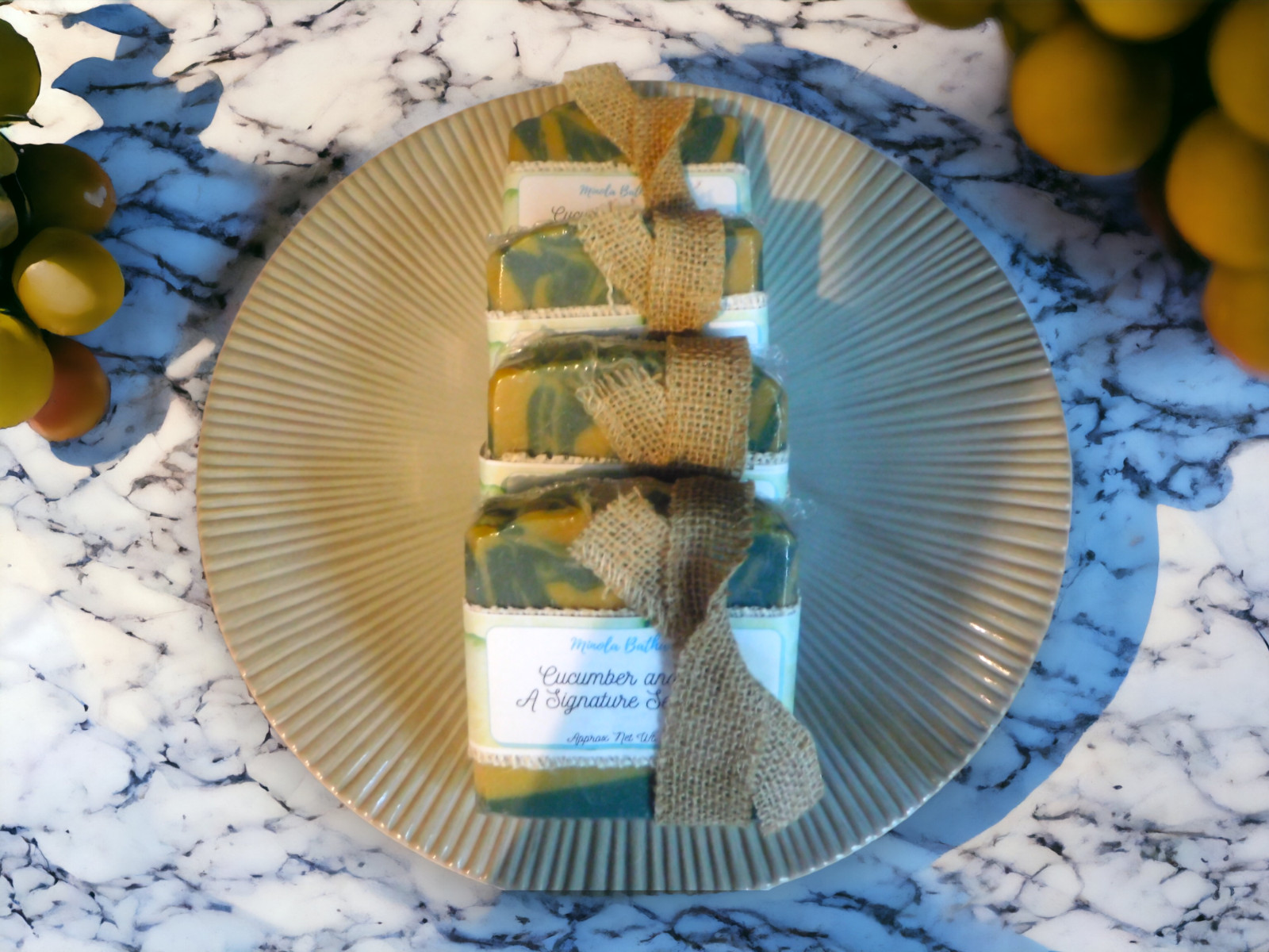 Cucumber and Mint Signature Soap