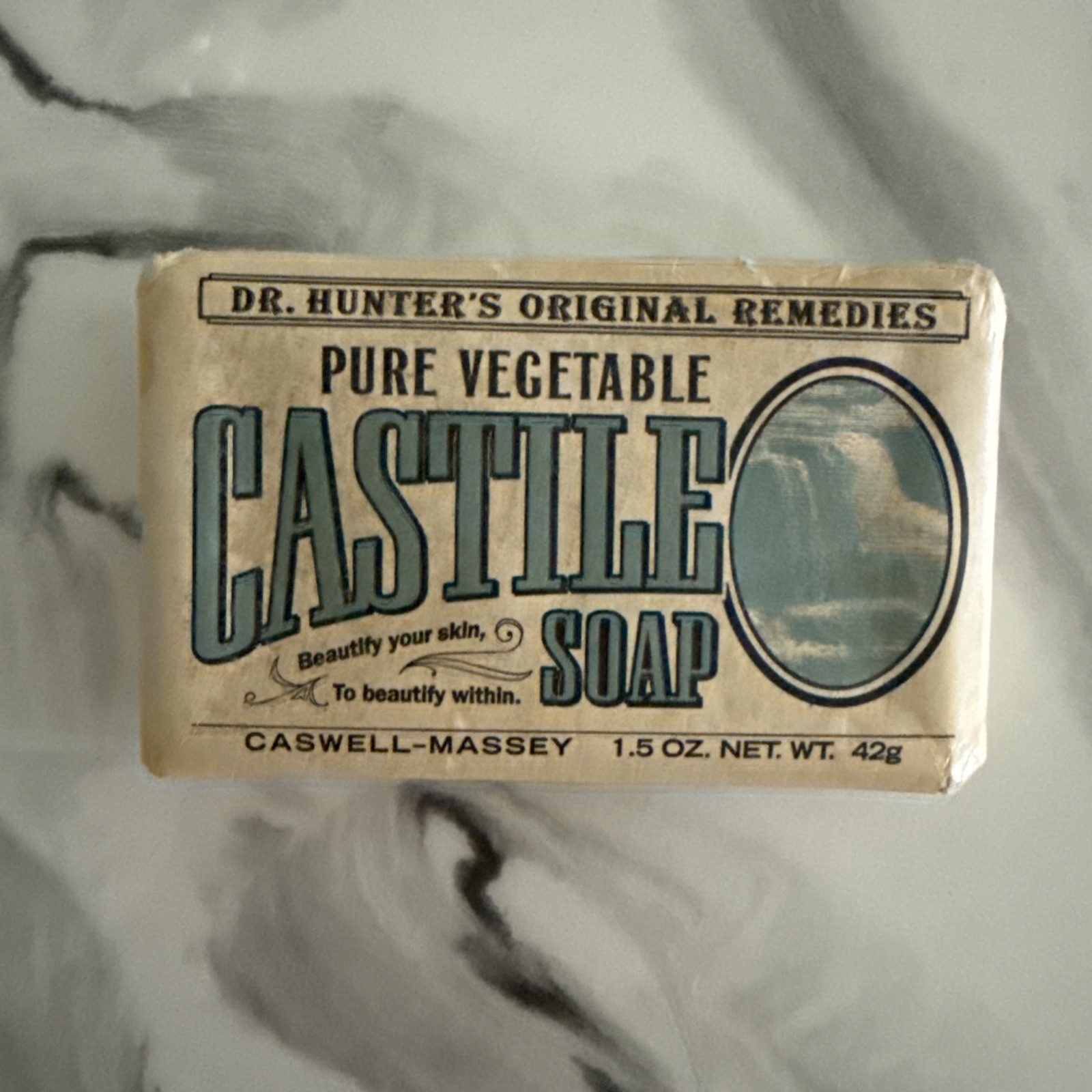 Dr. Hunter’s Original Castile Soap Caswell-Massey 1.5 OZ wrapped Travel Size