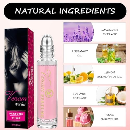 Lunex Phero Concentrated Pheromone Perfume for Women, Long-Lasting, 3-Pack