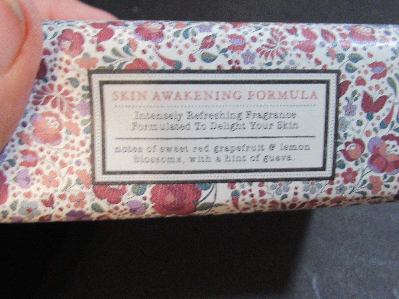 2 Beekman 1801 Goats Milk Soap Bars Honeyed Grapefruit Spring Blossom Orig Wrap