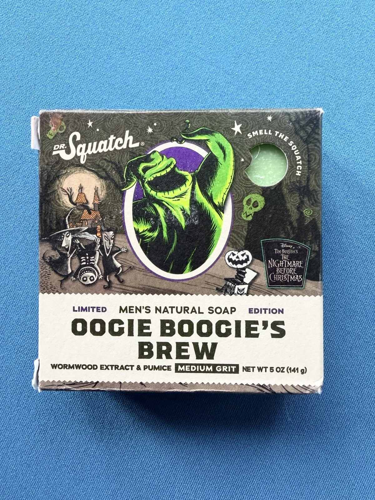 Dr. Squatch Disney Nightmare Oogie Boogie’s Brew Ltd Edition Men’s Natural Soap
