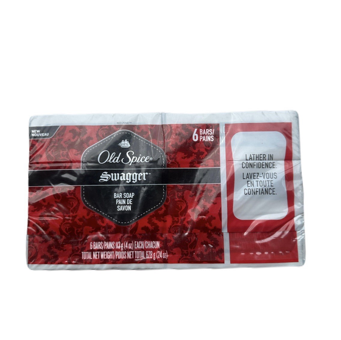 6 Packs of Old Spice SWAGGER Big Bar Soap 12 Bars 5 oz ea Individually Boxed