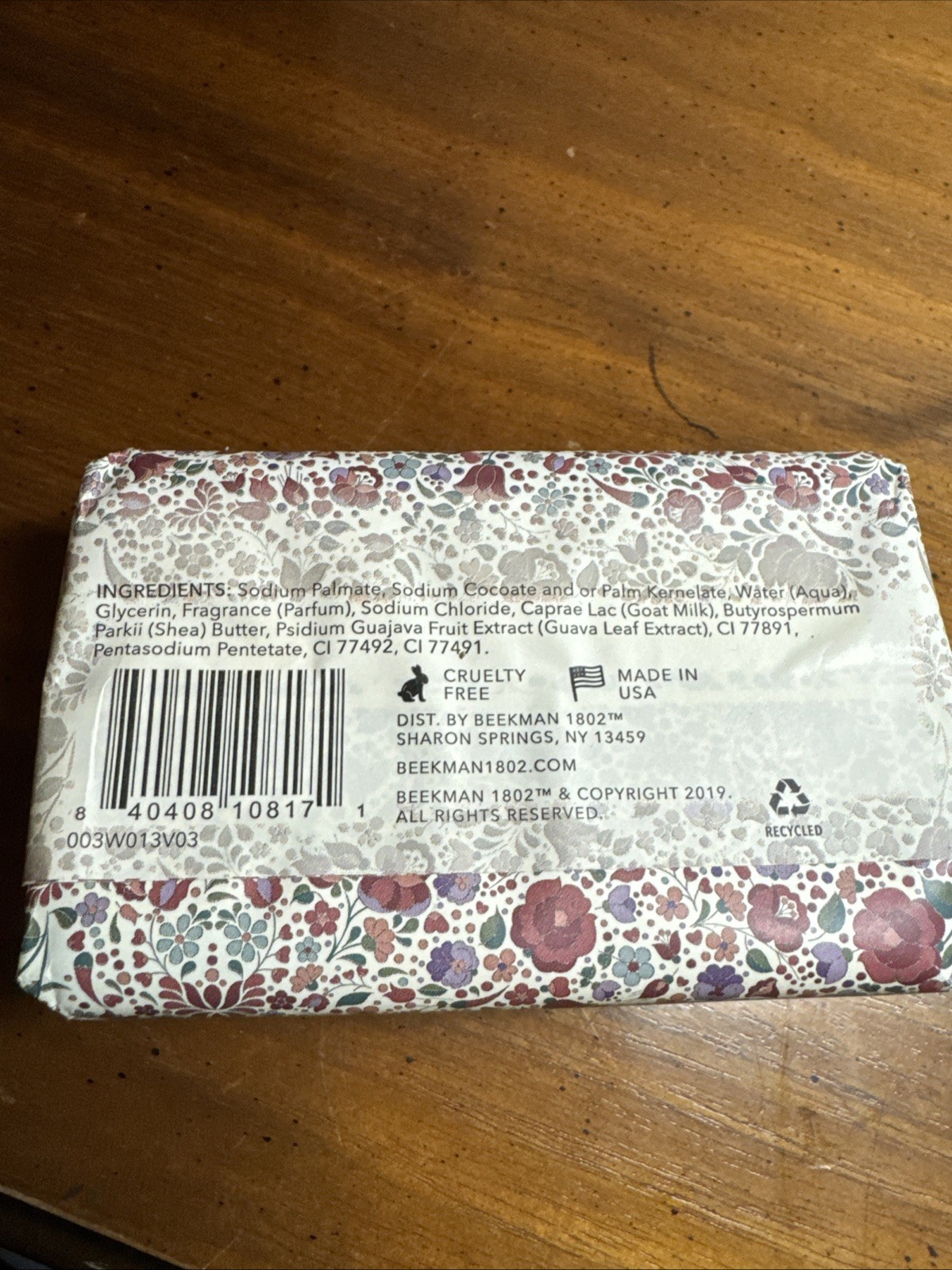 Beekman 1802 Goat Milk Soap, Honeyed Grapefruit, 9 oz- NEW/ SEALED