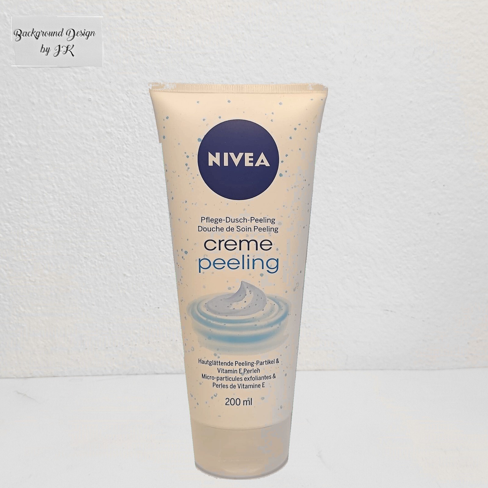 200ml Nivea Cream Peeling Creamy Shower Peeling Shower Care Pleasant