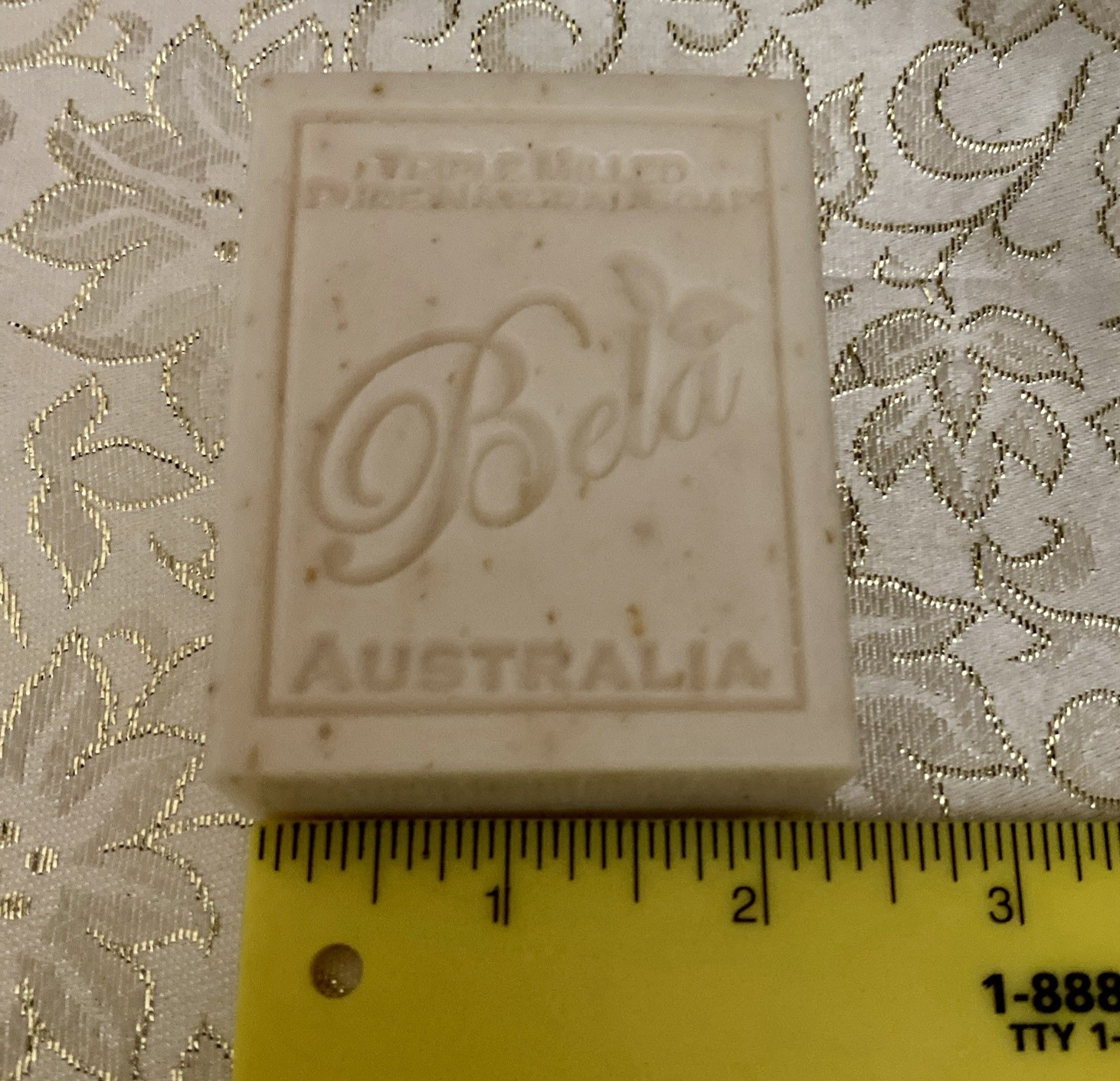 Bela Australia Organic Plant-Based Oatmeal Soap Triple Milled Fragrant Luxe Bar
