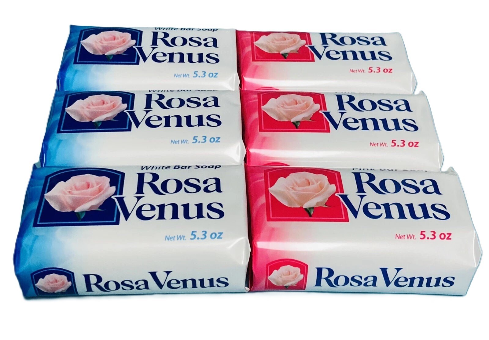 Jabon Rosa Venus Rosado Classic 150g / 5.3 oz Soap Bar 6,8,10,12,15,20 or40 Pack