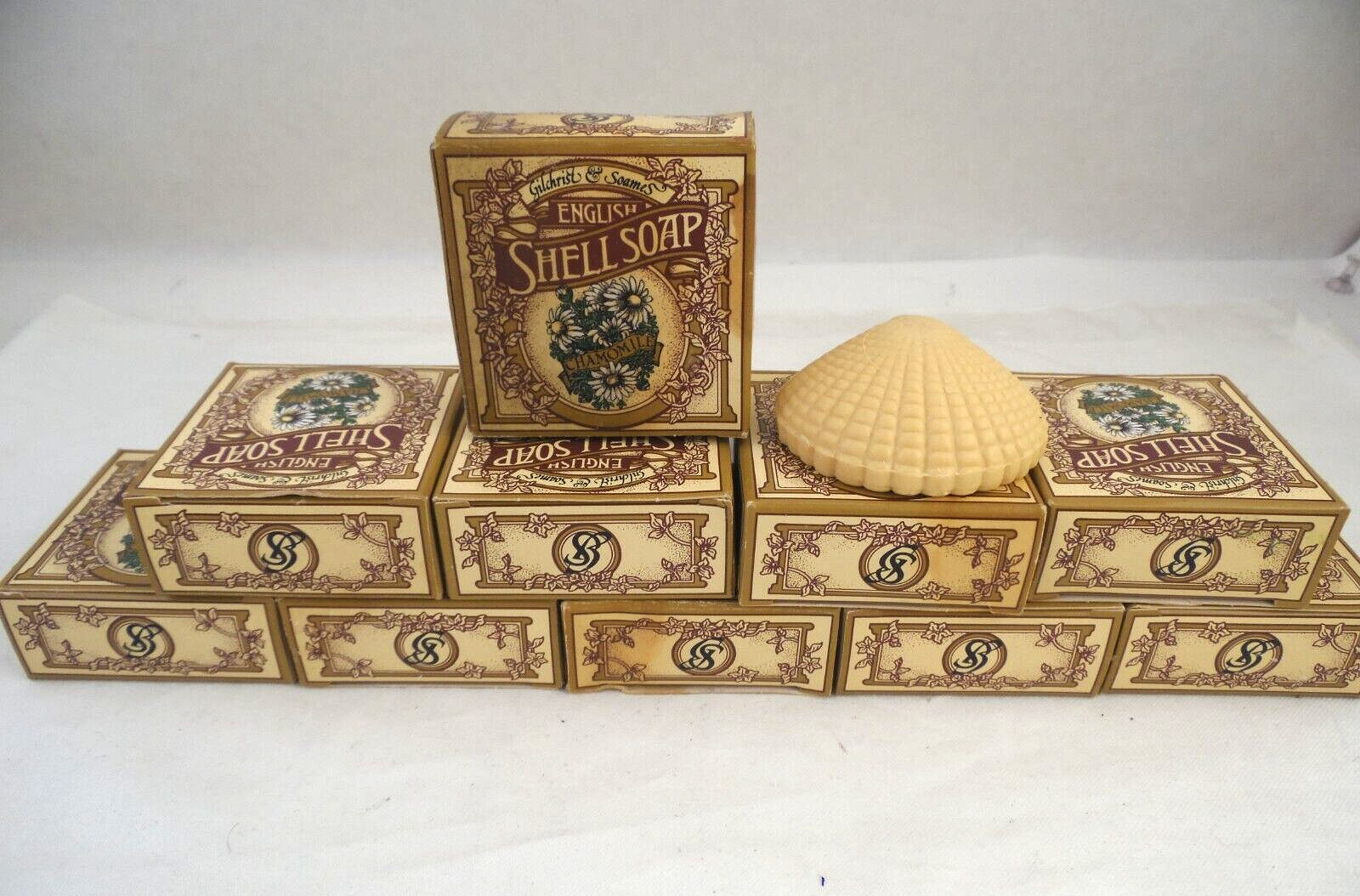 “Gilchrist & Soames” “Chamomile” “English Shell Soap” “French Milled” 10 boxes