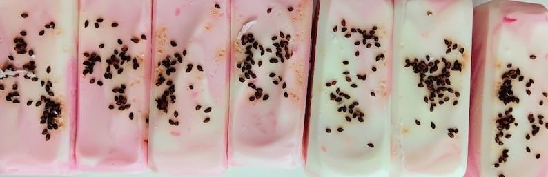 Citrus Garden Cold Process Soap | Geranium Grapefruit Spearmint Handmade Soap