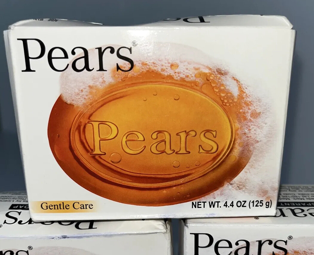Pears Natural Transparent Original Soap 3.5 Oz. Glycerin Soap 6 Pack
