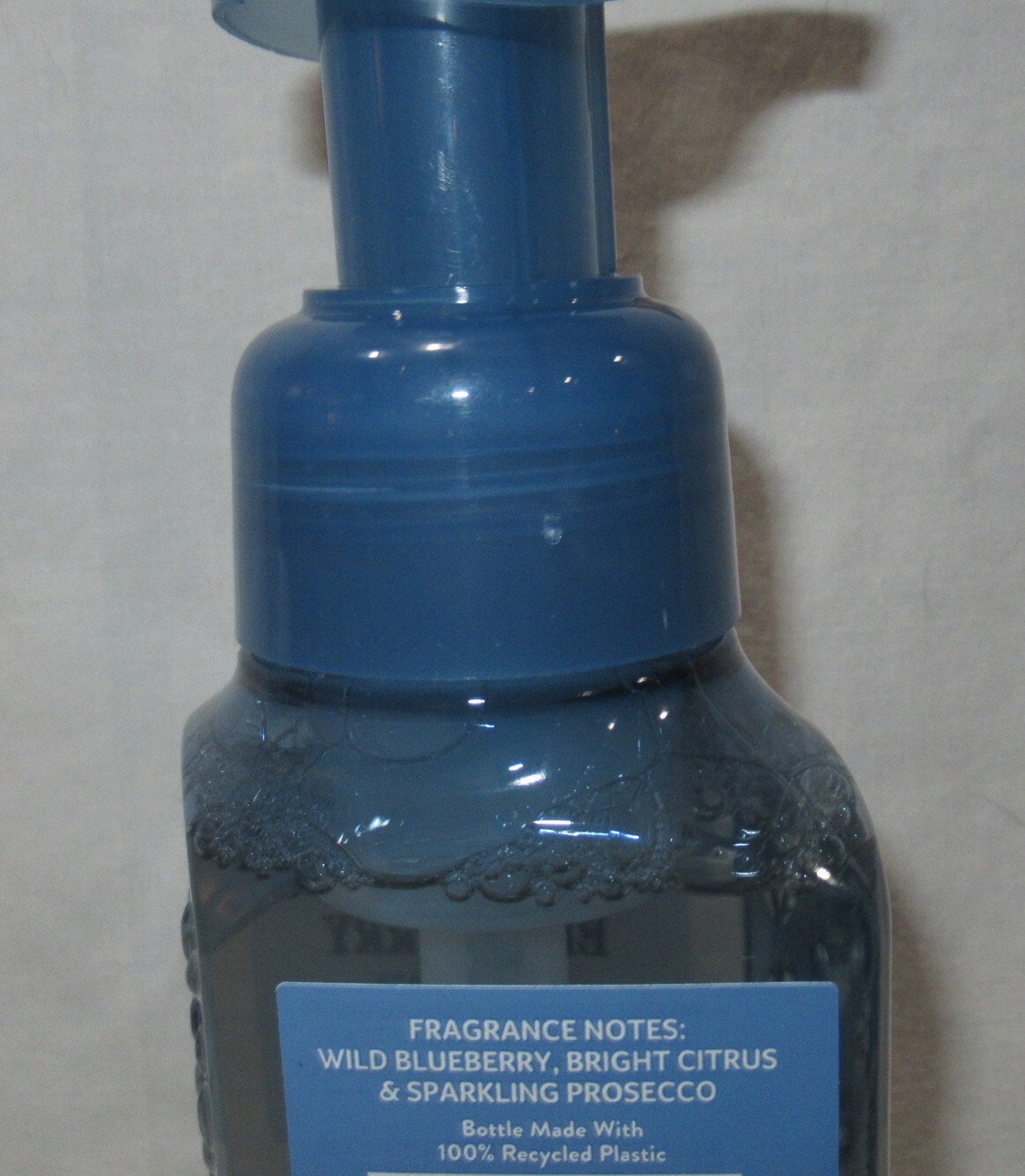Bath & Body Works Gentle & Clean Foaming Hand Soap Lot Set 2 BLUEBERRY BELLINI
