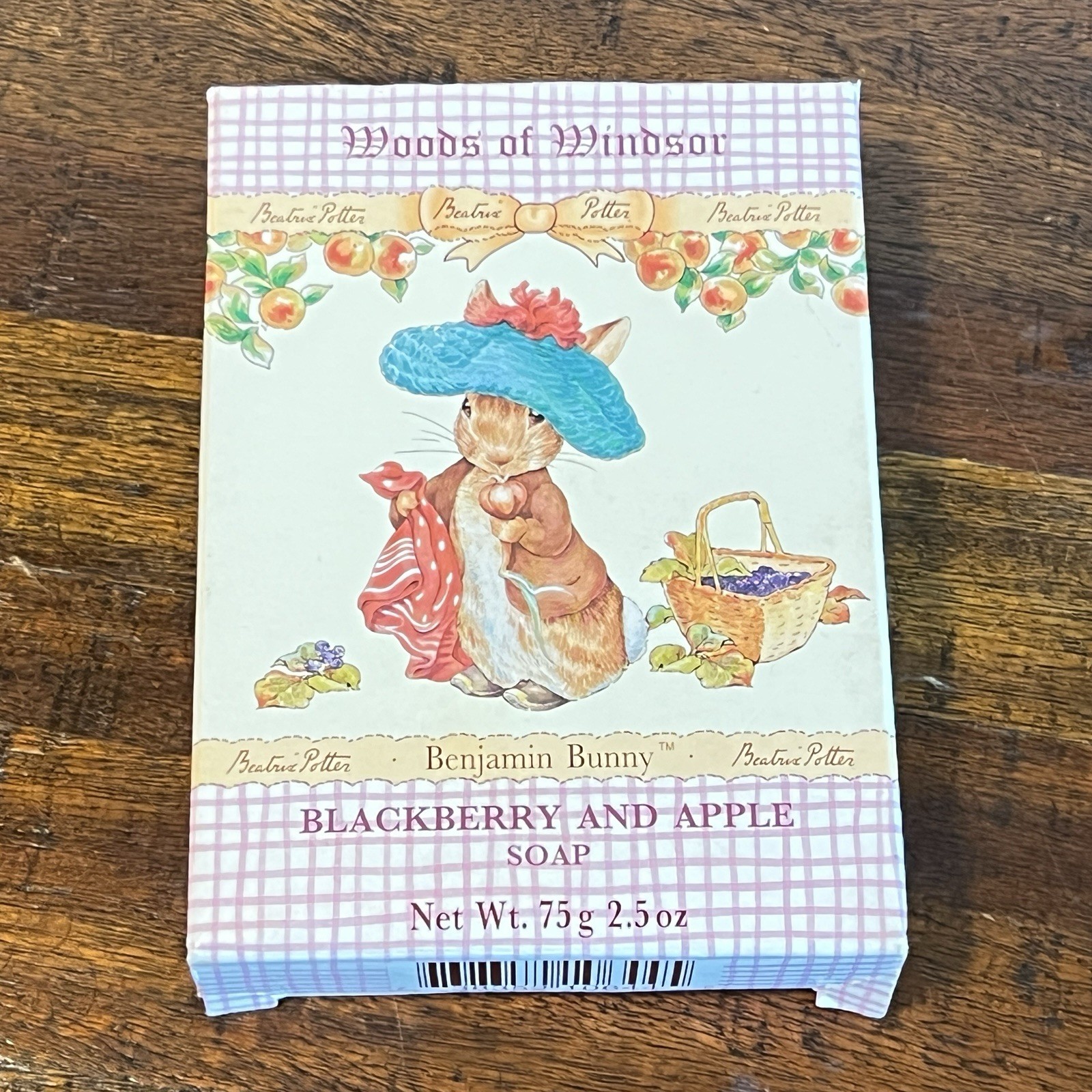 Woods of Windsor Beatrix Potter Novelty Soaps Squirrel Nutkin, Benjamin Bunny