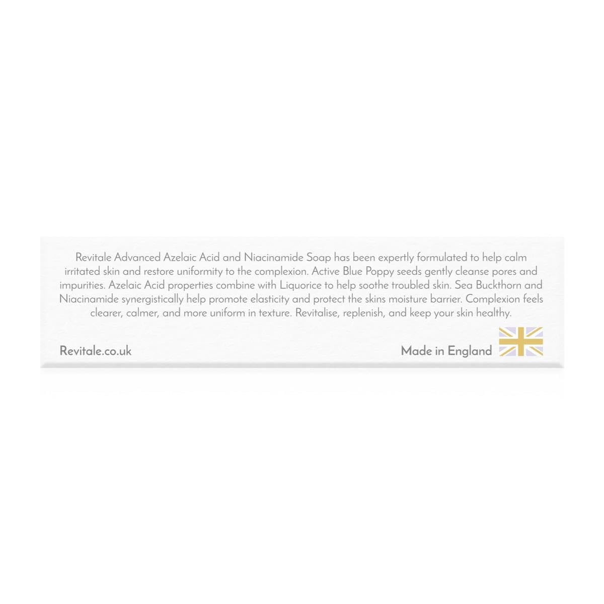 REVITALE Advanced Azelaic Acid and Niacinamide Soap