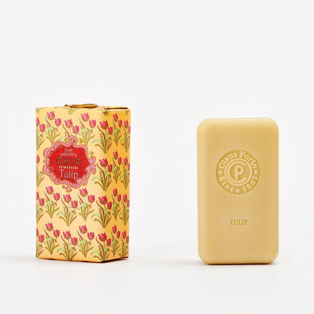 Claus Porto Chic Tulip Wax Sealed Soap Bar 150 g (5.3 oz)