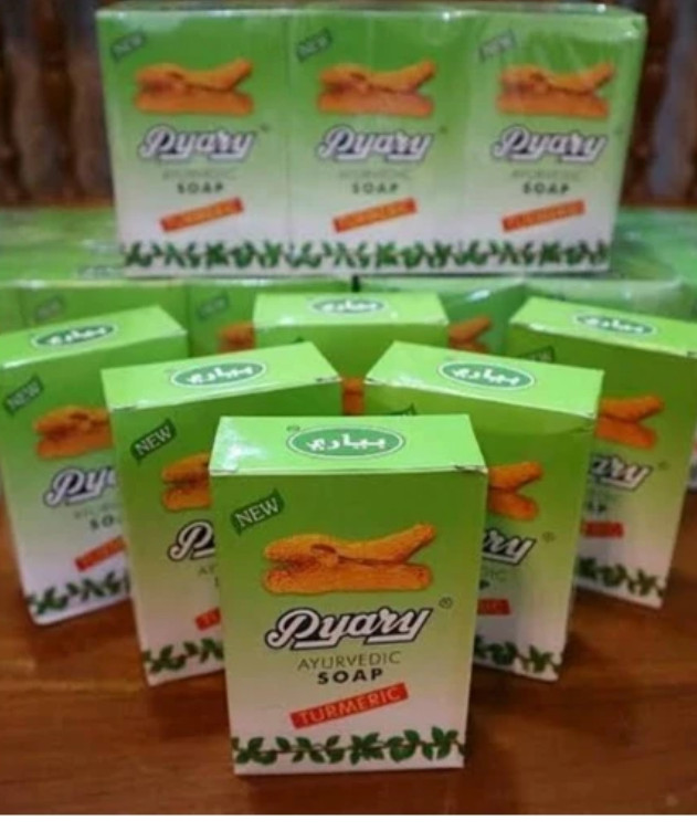 3 Pack Arab Pyary Soap Bathing Beauty Soap Original Turmeric Soap Pyary India