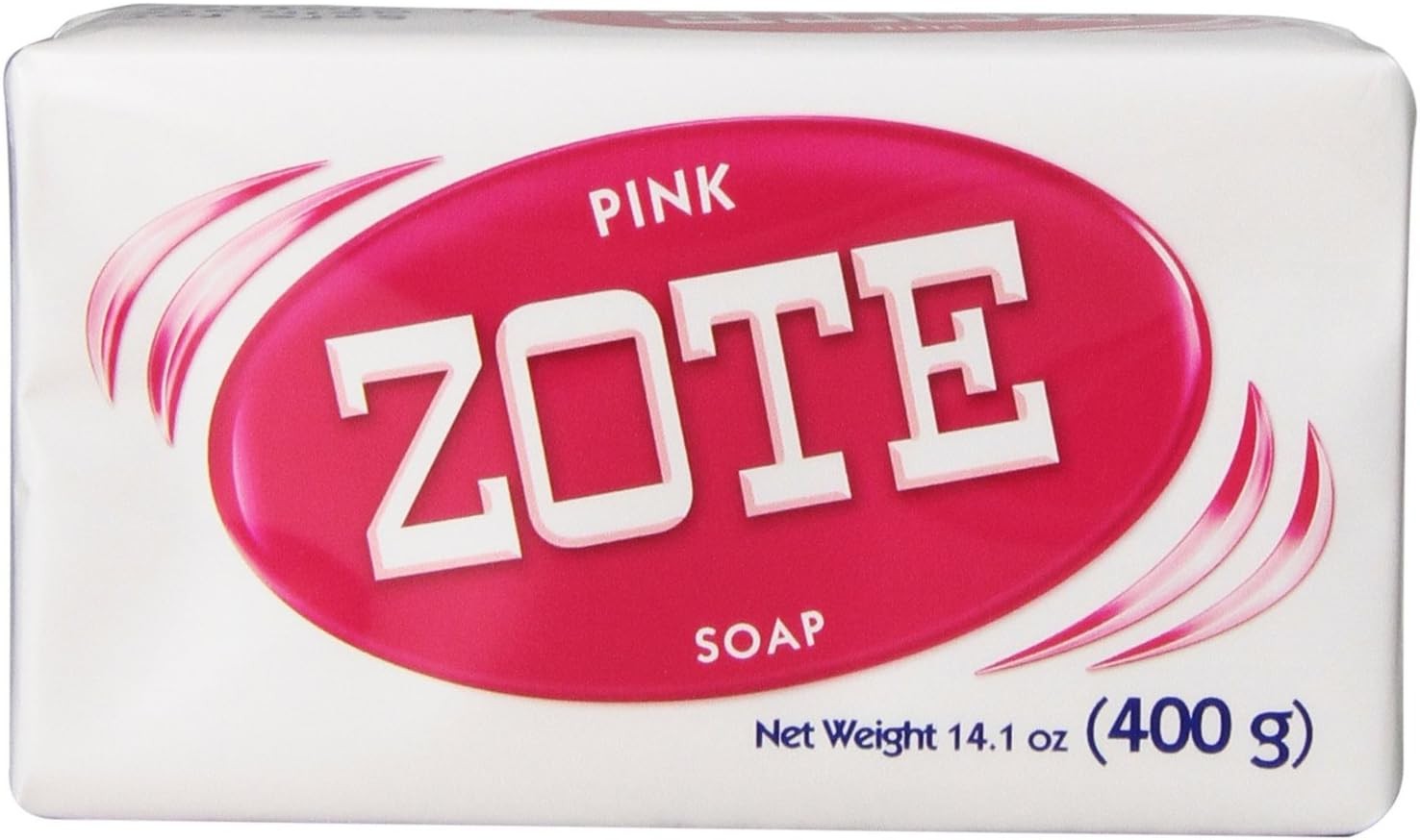 Zote Laundry Bar Soap Variety Pack – White and Pink – 2 Bars