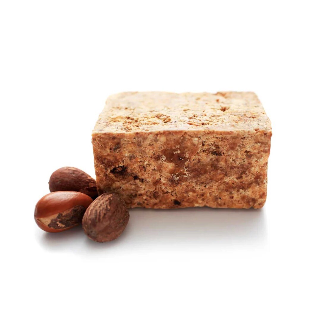 Premium Handmade African Black Soap – 5oz with Shea Butter, Honey Made In GHANA