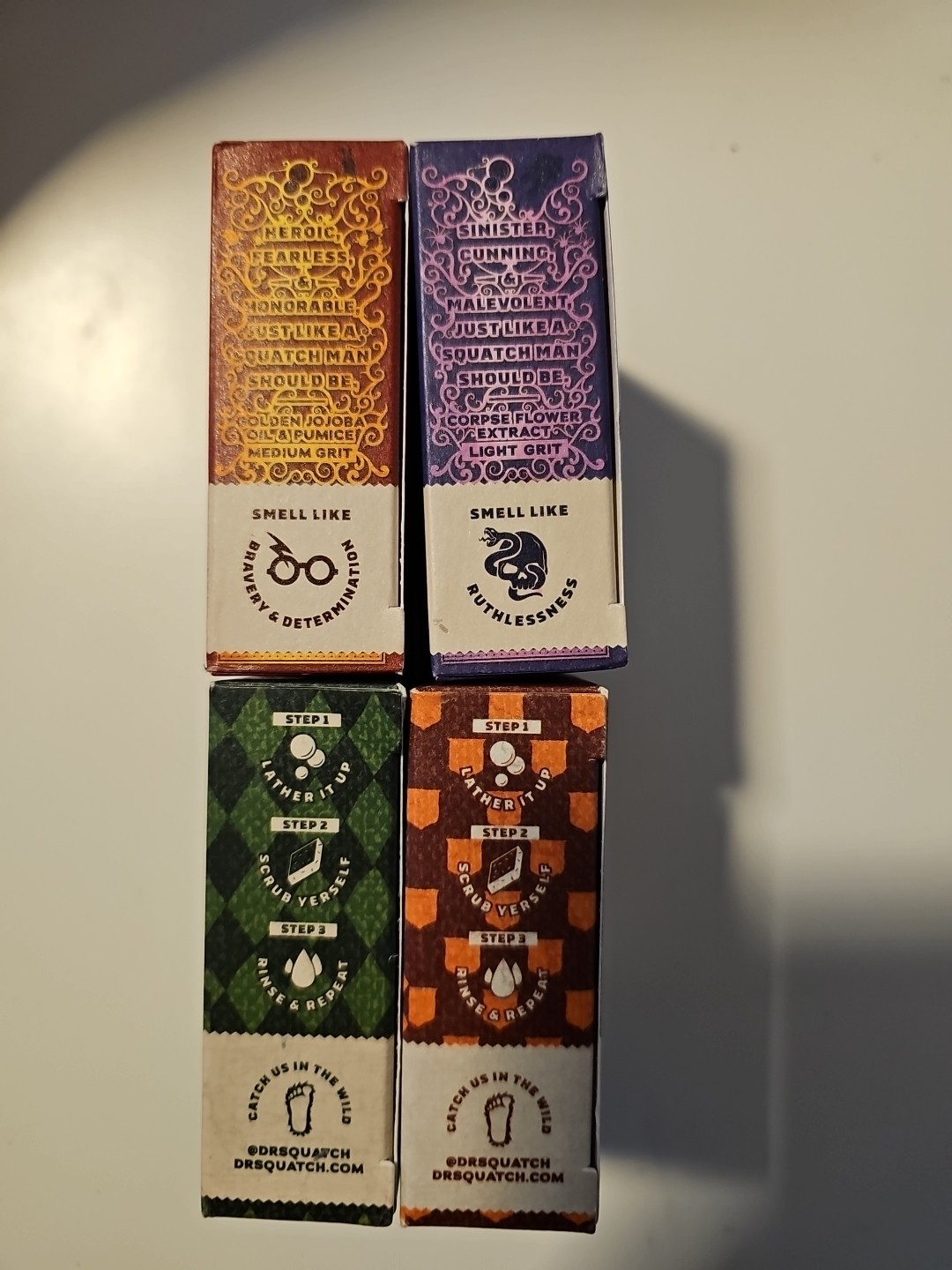 Lot Of 4 – Dr. Squatch Men’s Natural Soap