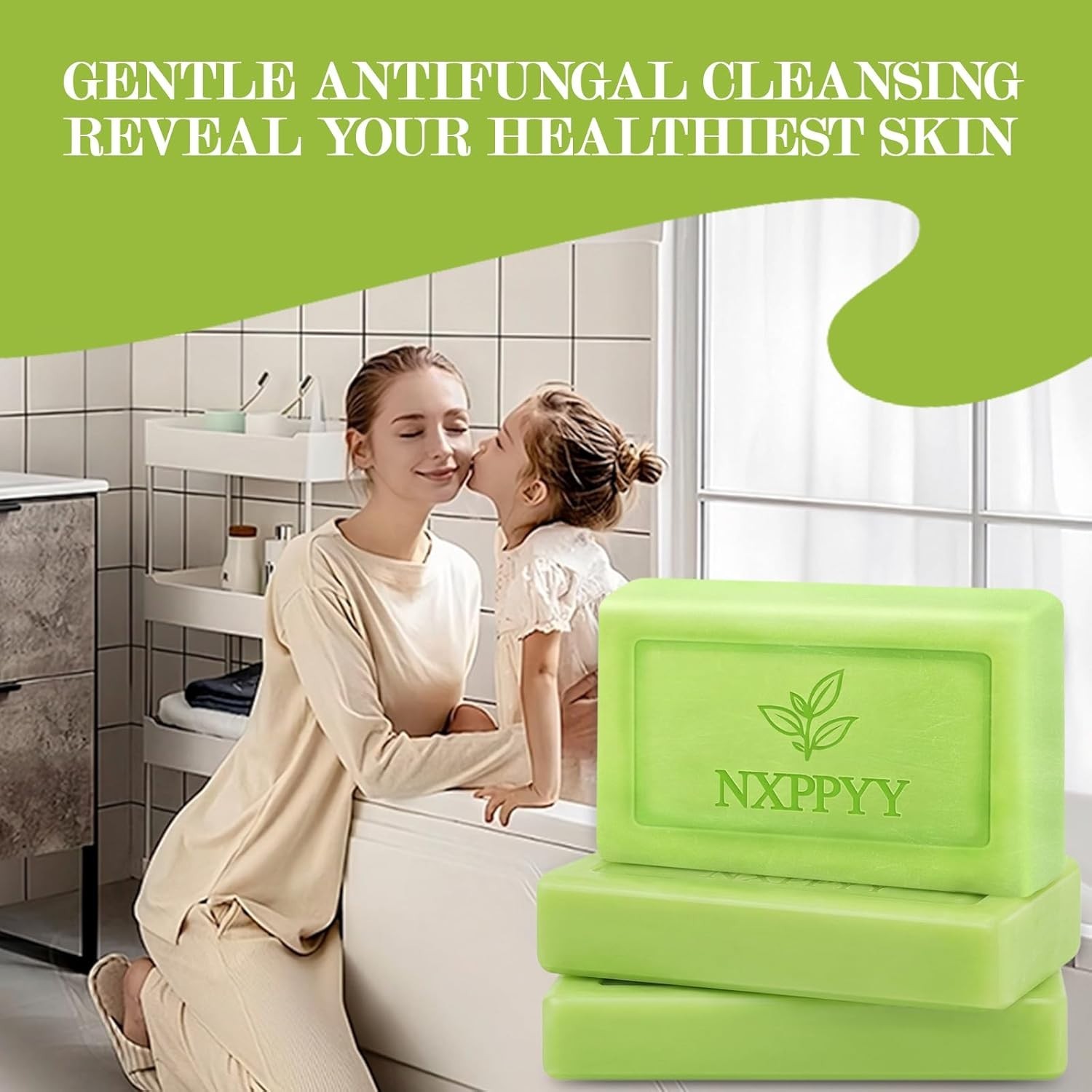 3 Pcs Veloma Antifungal Soap,Veloma Soap,Soothing Tea Tree & Eucalyptus, Deep Po