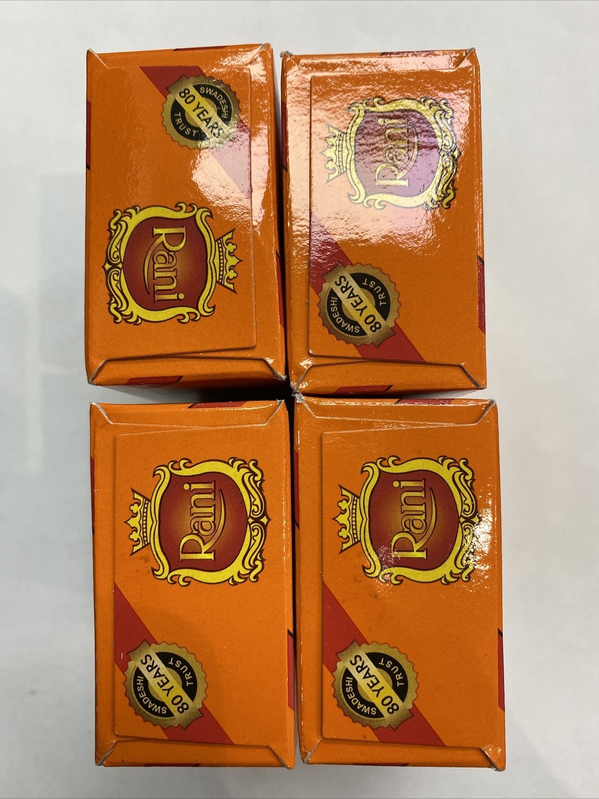 RANI Herbal Pure Sandalwood Soap 90g Fine From Sri Lanka Ayurveda X 4 Soap