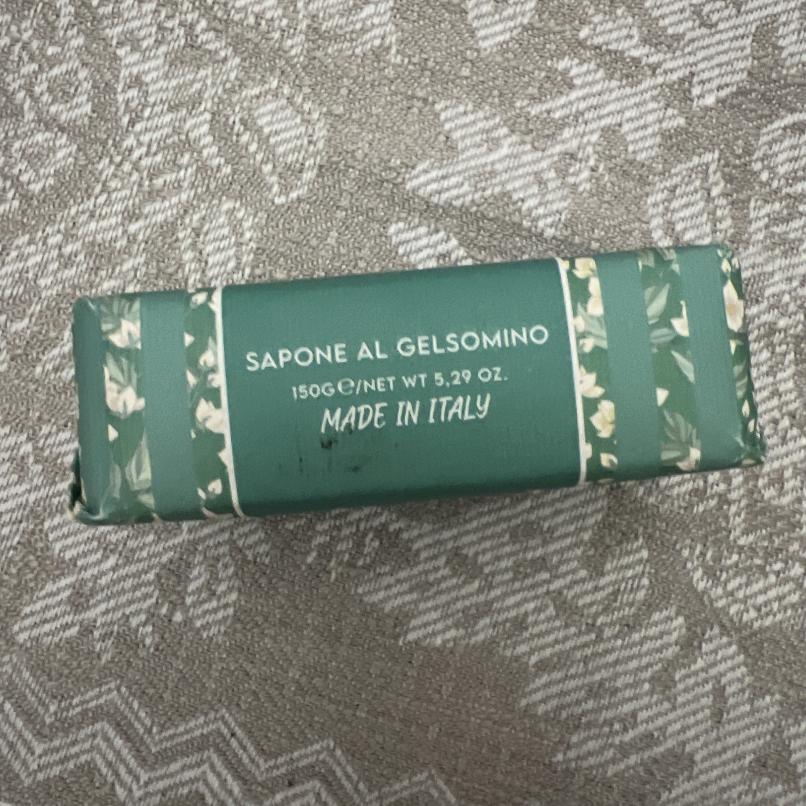 GELSOMINO/JASMIN/SAPONE/SOAP Made In Tuscany Italy 5.29 Oz (150G)