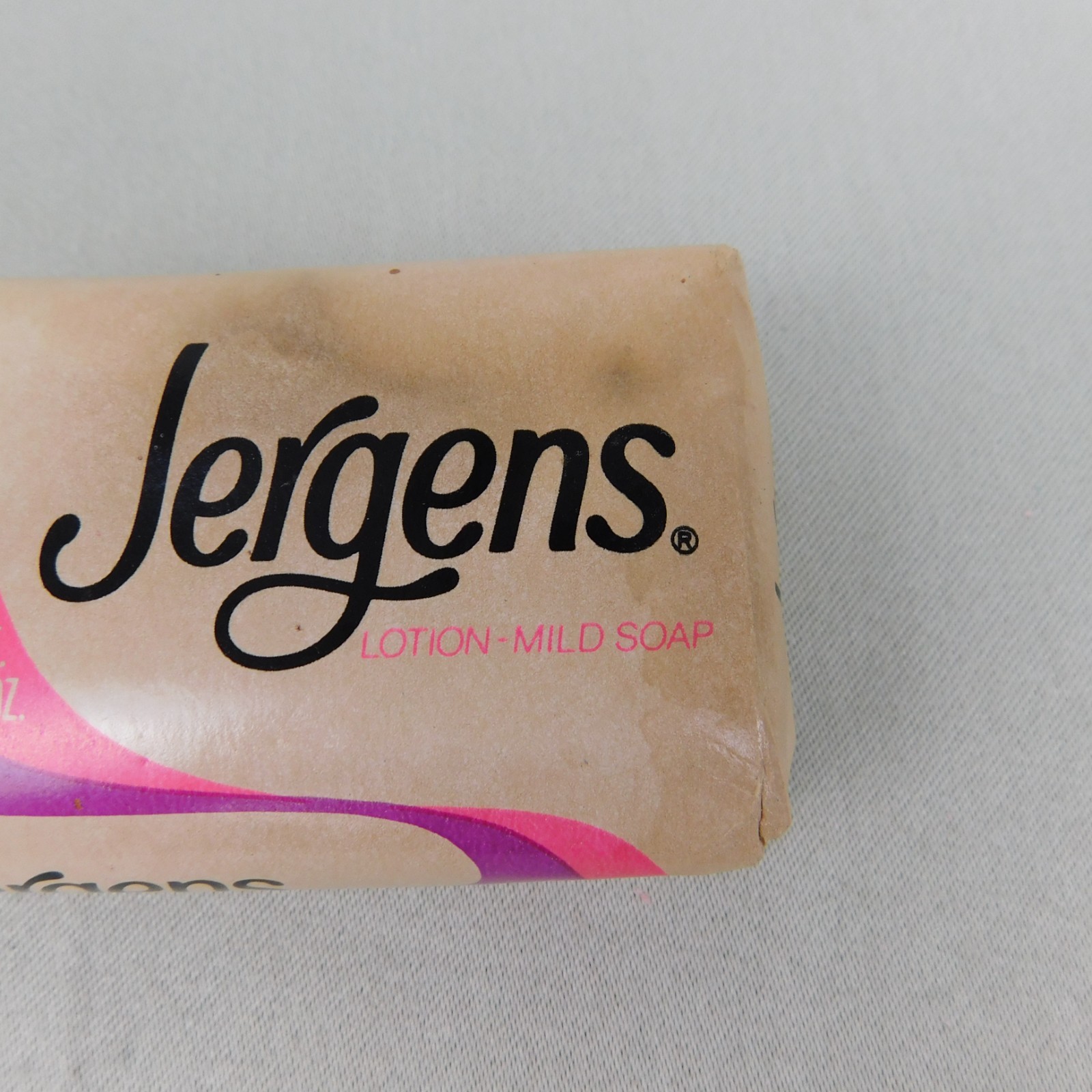 Vintage NOS Jergens Lotion-Mild Soap 3oz Bar Soap in Package #A314