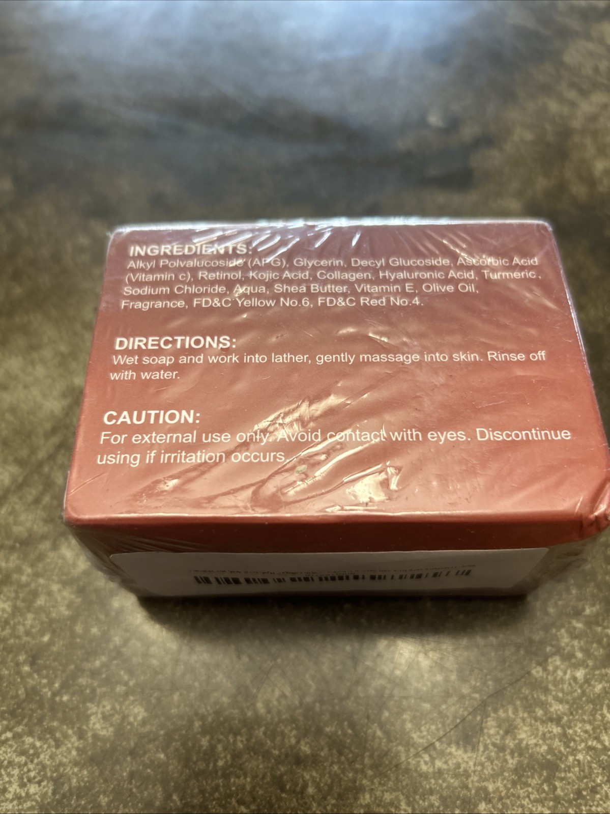 Maemacro Turmeric Natural Soap, 2 Bars 3.5 Ounces Each.