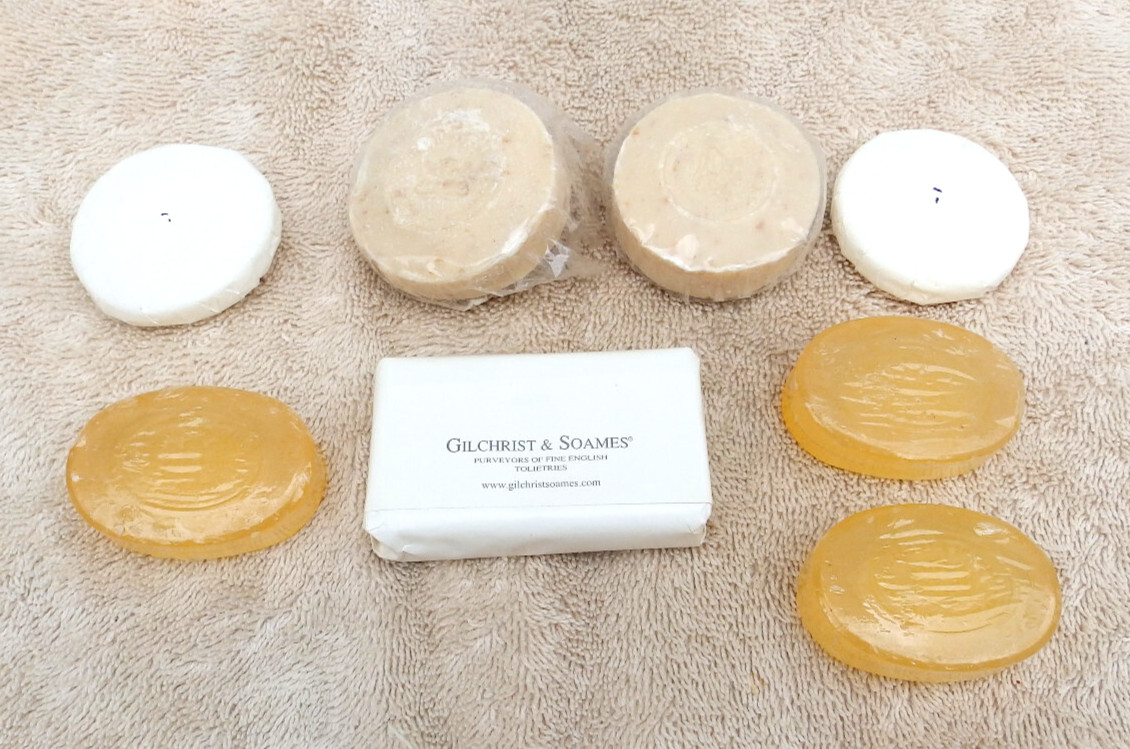 Mixed Lot Of Eight Gilchrist Soames Soaps In Packages