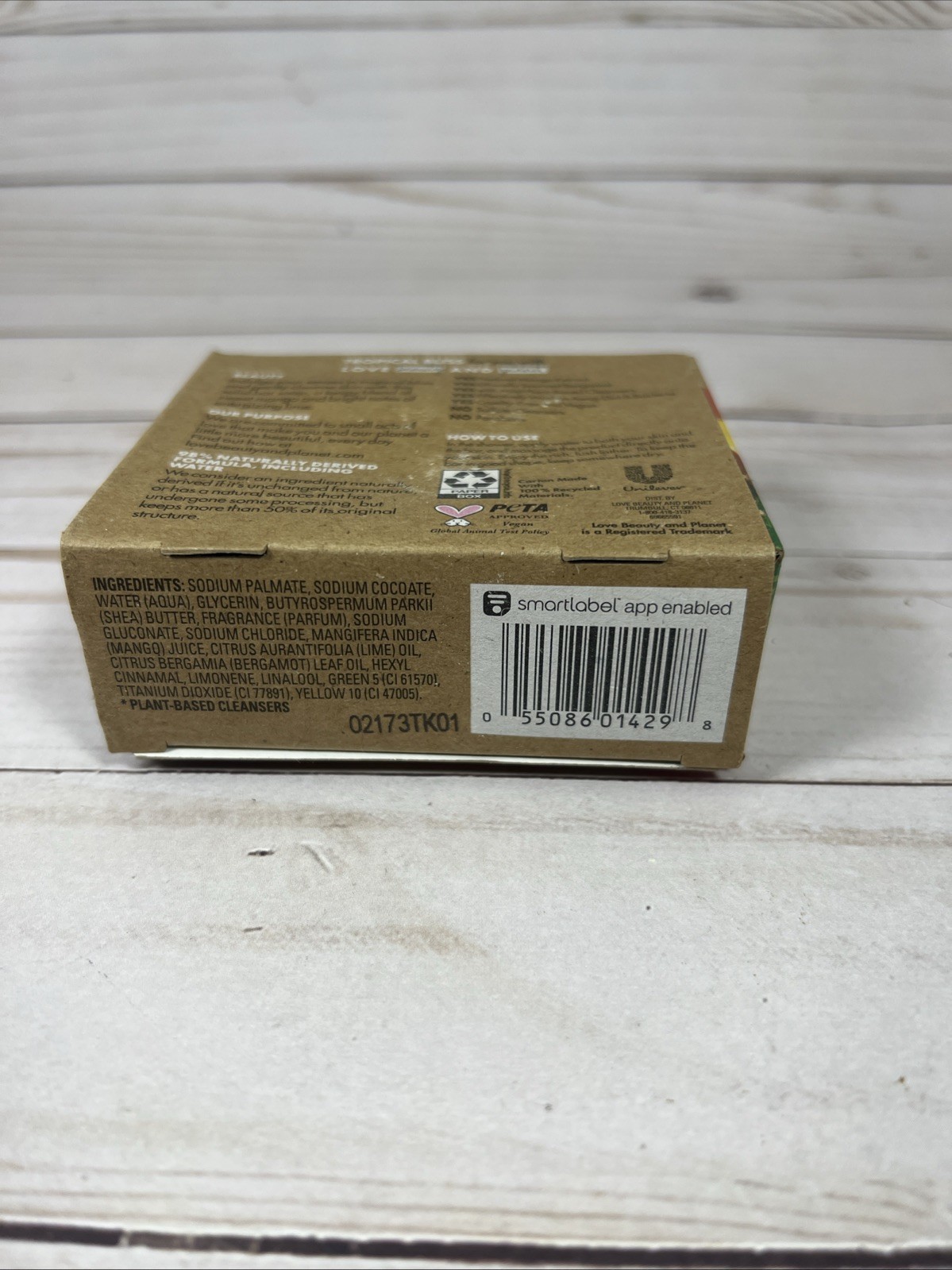 Beloved Mango & Lime Vegan Green Heart Shaped Bar Soap 4oz (6Pack)