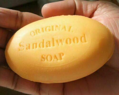 Rani Sandalwood BathSoap Reduces Dark Spots,Scars & Glow & Brighten All Skin 90g