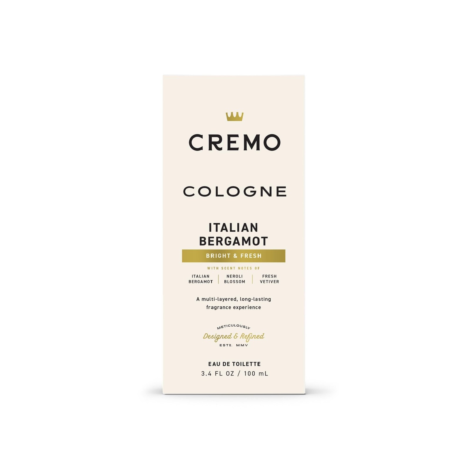 Cremo Cologne For Men – Italian Bergamot Mens Cologne Spray, A Combination of It