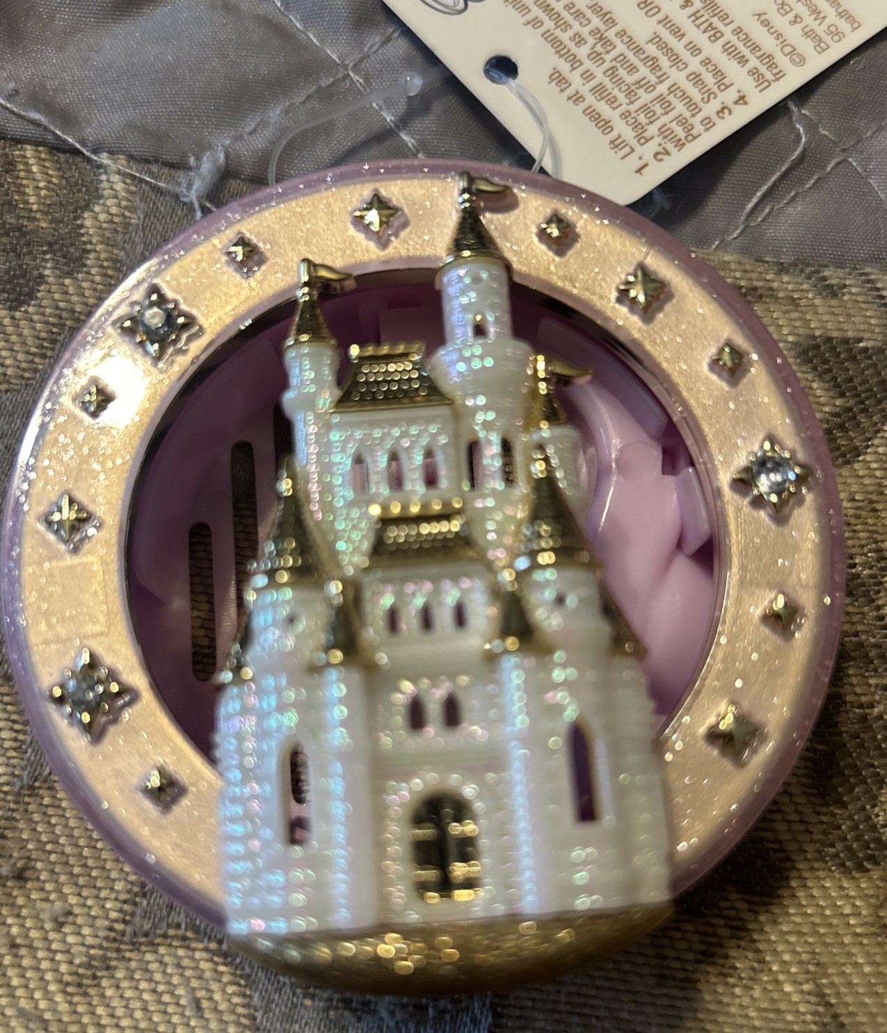Bath & Body Works Disney Princess Castle Car Fragrance Holder Castle 2026, NEW