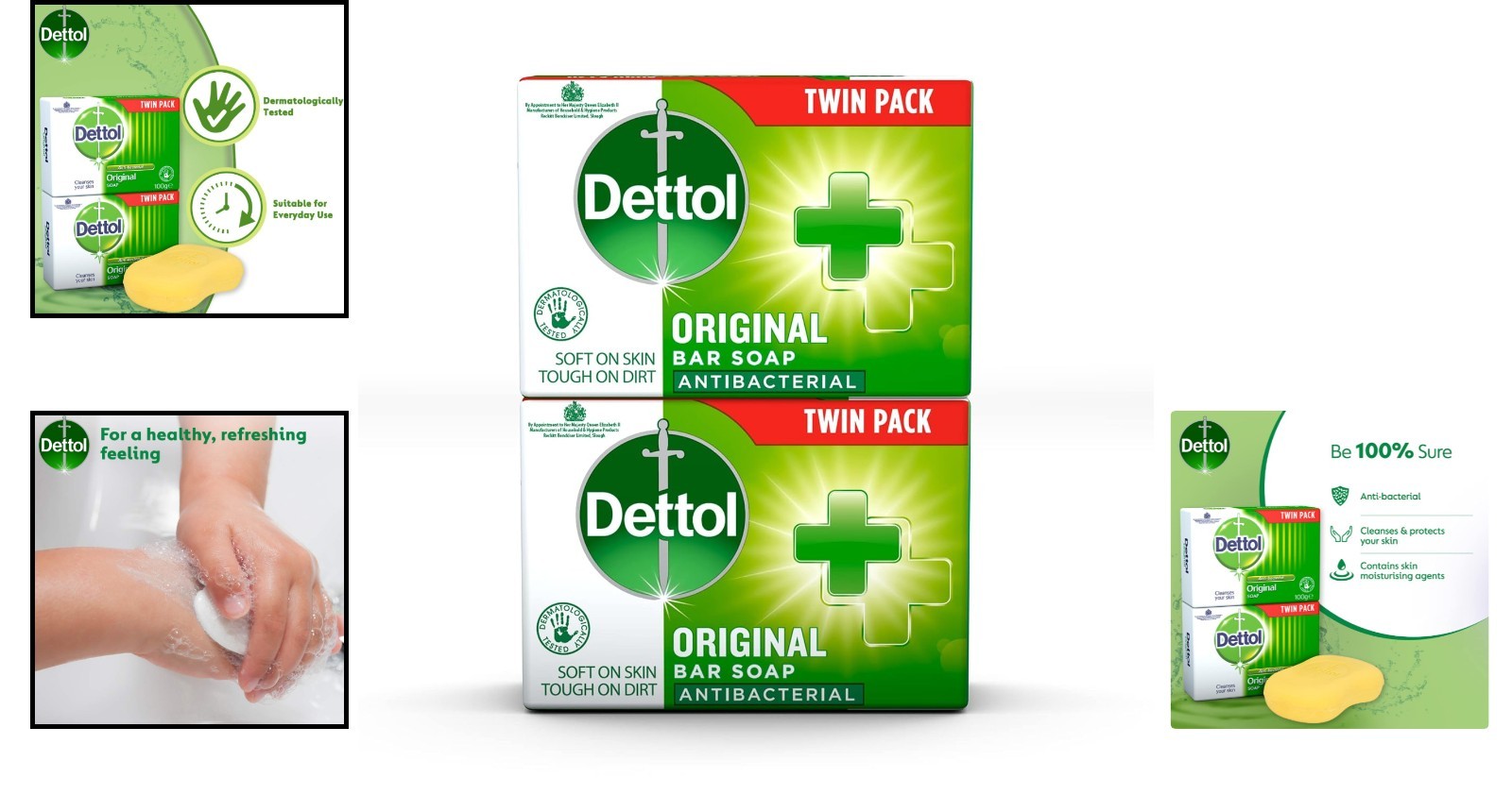 Anti-Bacterial Soap Twin Pack – Moisturizing Clean for All Skin Types