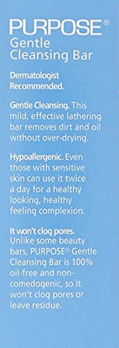 Purpose Gentle Cleansing Bar 21.6 Ounce Hypoallergenic Oil Free Skincare
