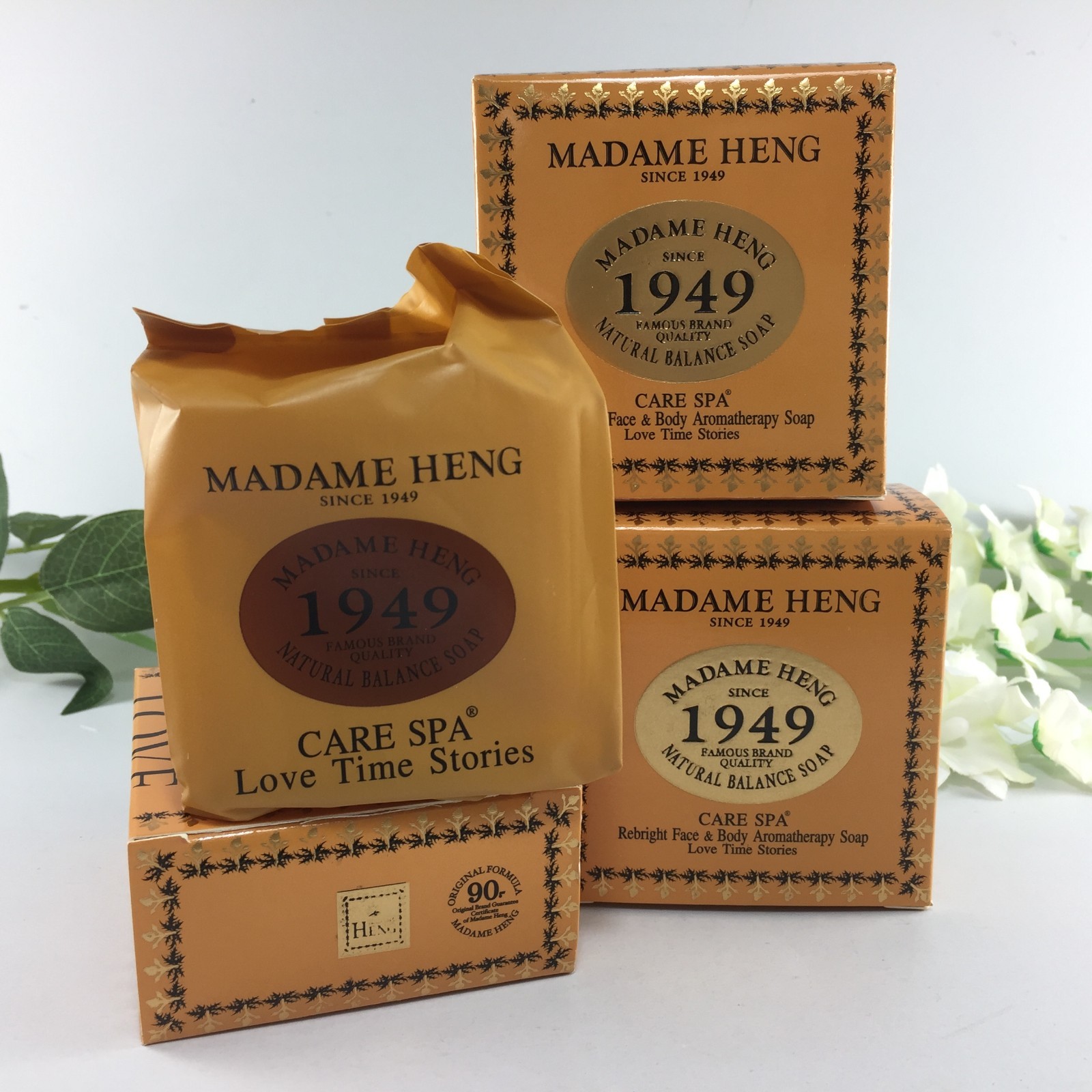 3 x150g Madame Heng Soap Thai Original Herbal Body & face Aromatherapy Care Spa