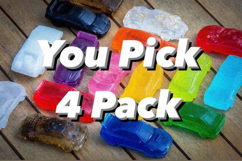 Variety Pack Car Soaps – 4 Pack