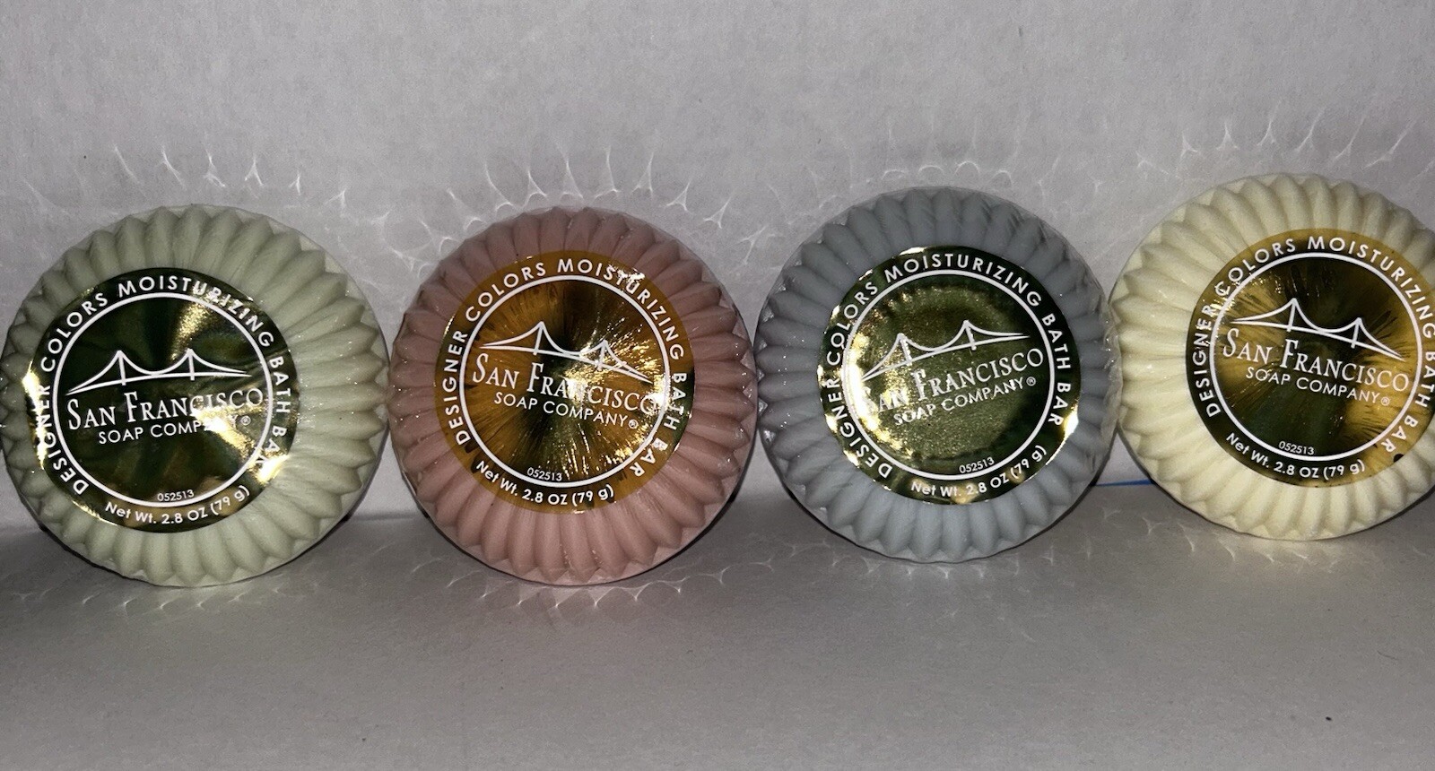 8 San Francisco Soap Company Decorative Designer Colors Moisturizing Bath Bar