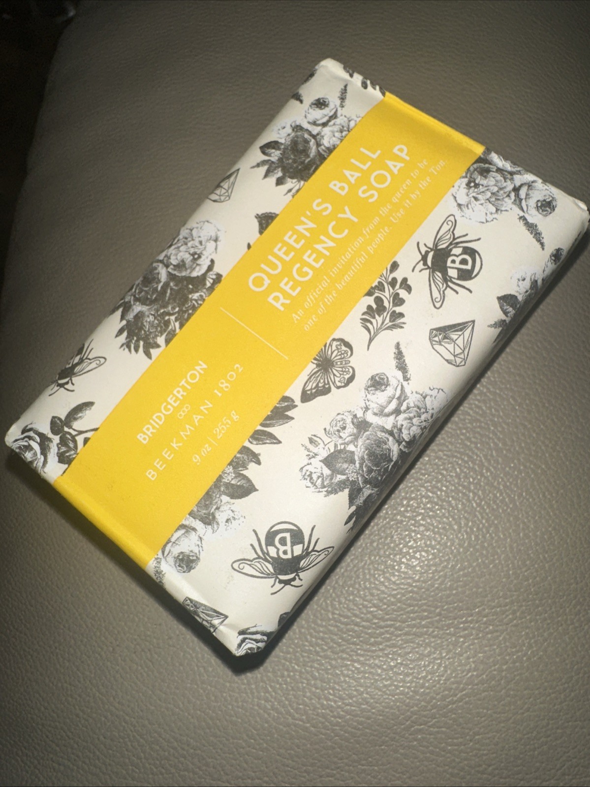 Beekman 1802 x Bridgerton Queen’s Ball Regency Soap Bar 9 oz / 255g Limited Ed.
