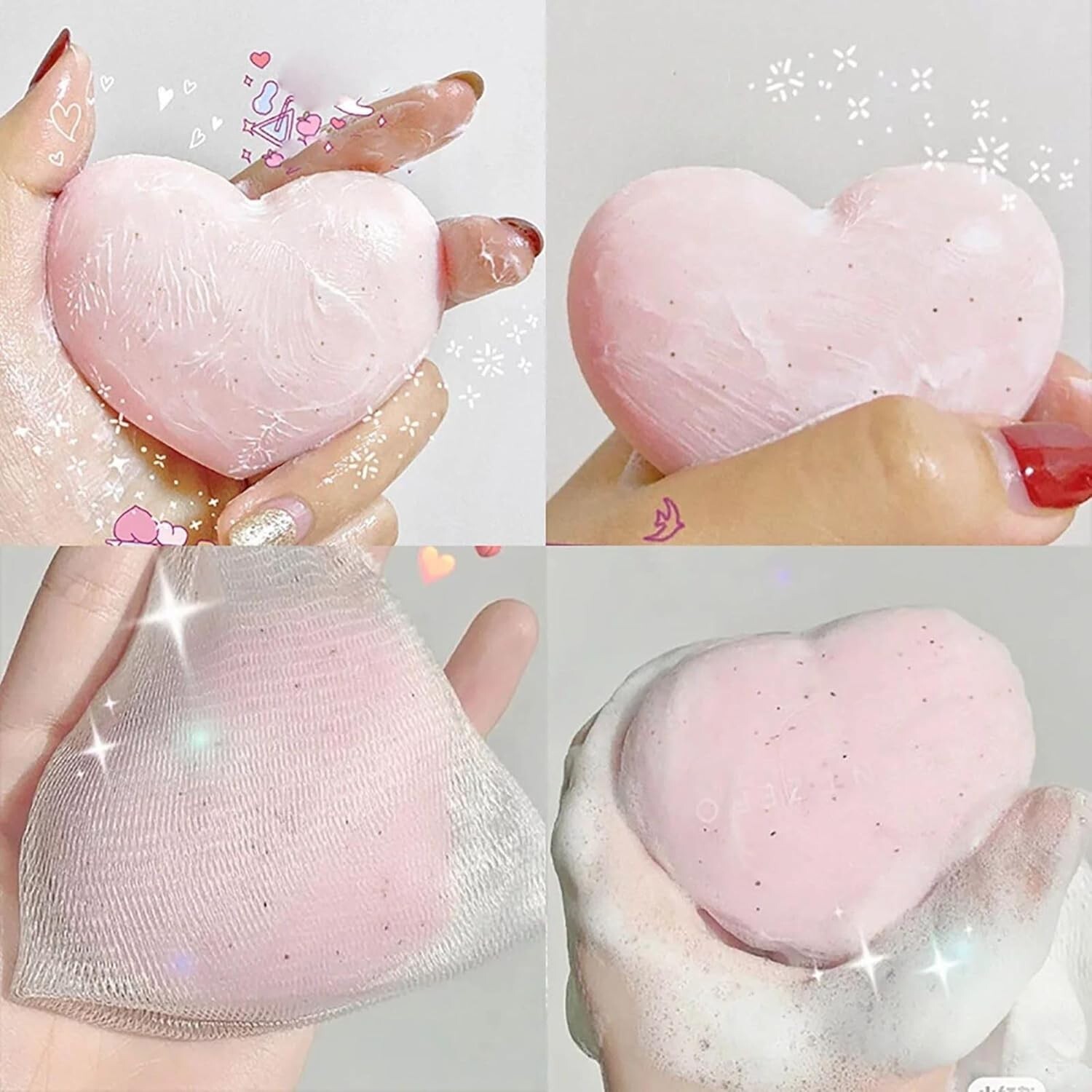 Pelican Soap “Koi Suru Oshiri” Hip Care Soap 80g x 3 Pack Made in Japan