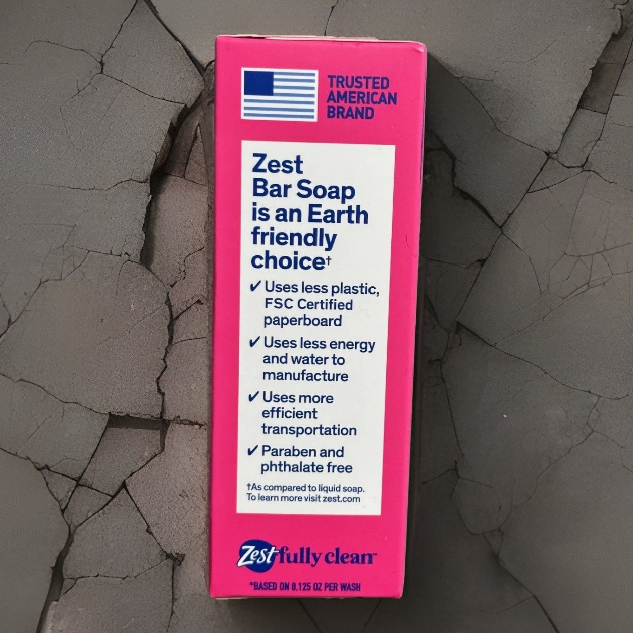 ZEST Bar Soap Moisturizing Lush Orchid & Almond Oil Large Bars 7.05oz Lot Of 2