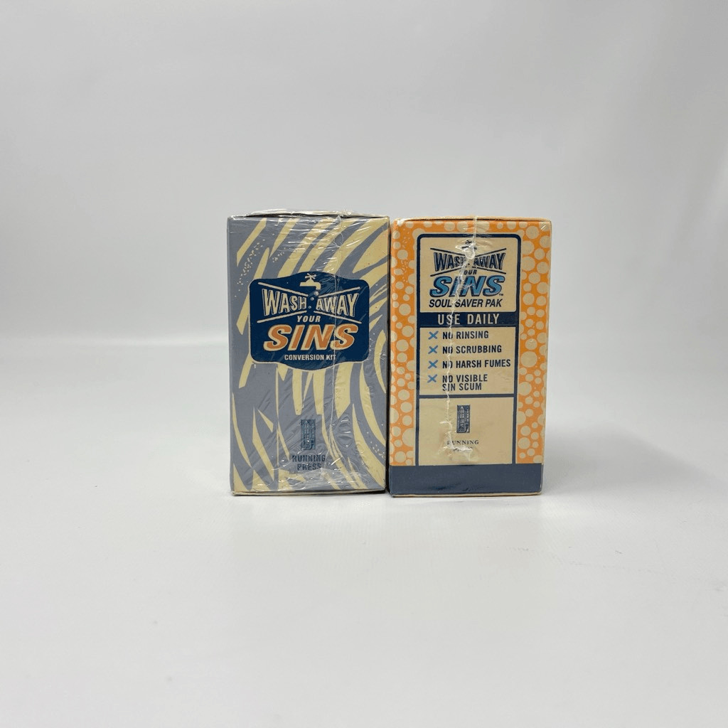 Wash Away Your Sins Bubble Bath Bar Cleansing Bar Towelette Holy Water Gag Gift