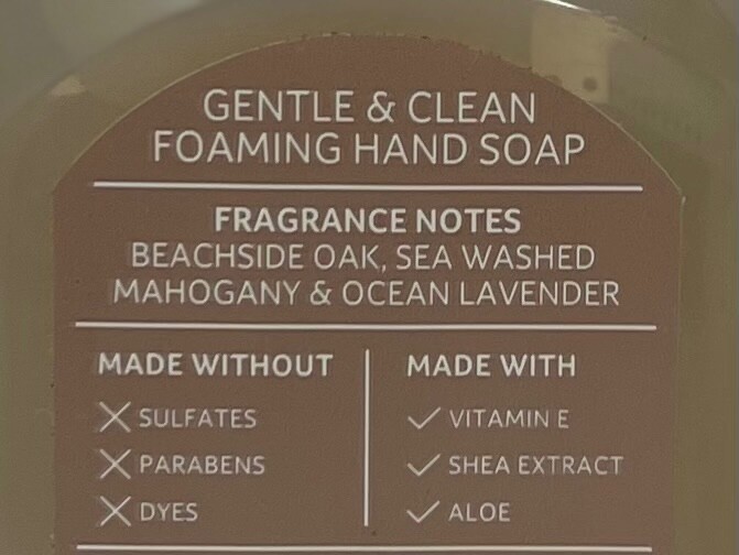 3 BATH & BODY WORKS MARBLE WATERS GENTLE CLEAN FOAMING HAND SOAP WASH FOAM PUMP