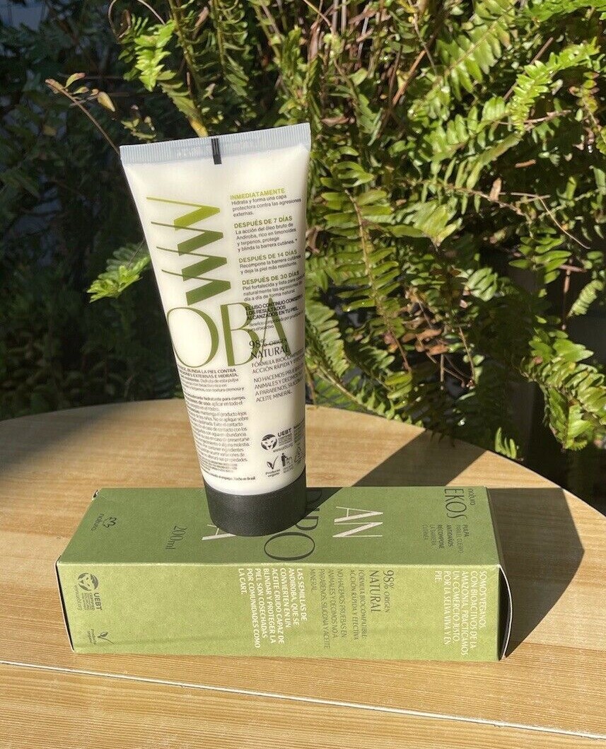 Natura EKOS CASTANHA,MARACUJA,TUKUMA,ACAI,ANDIROBA Body Lotion 200mil New