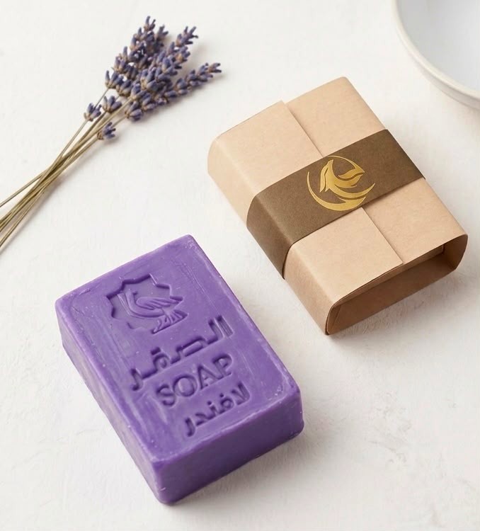 Natural Lavender Soap Bar – Organic Handmade Purple Soap