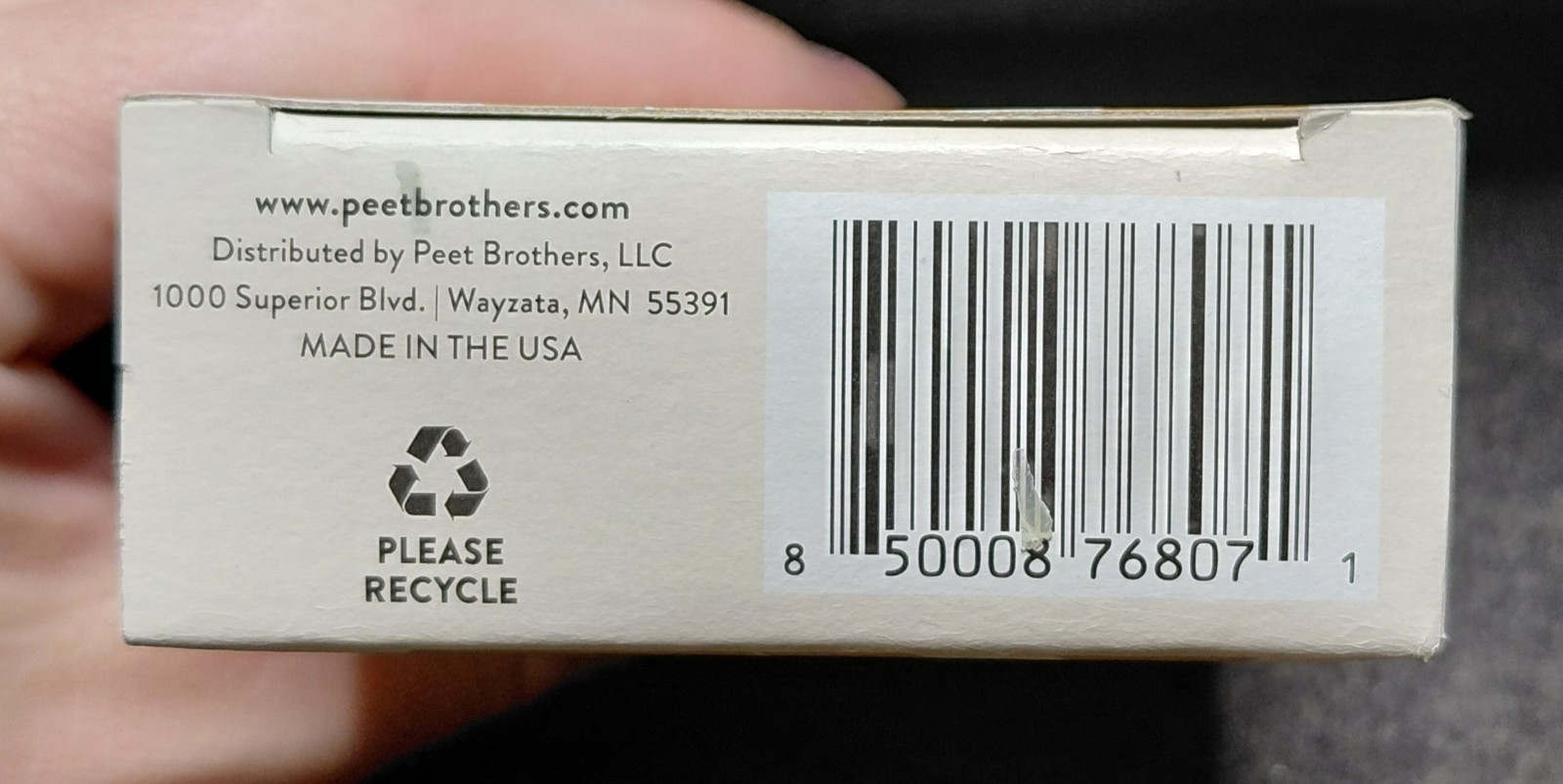 Peet Brothers Palm Free Shea Butter Bath Bar Argan & Sandalwood 5 oz