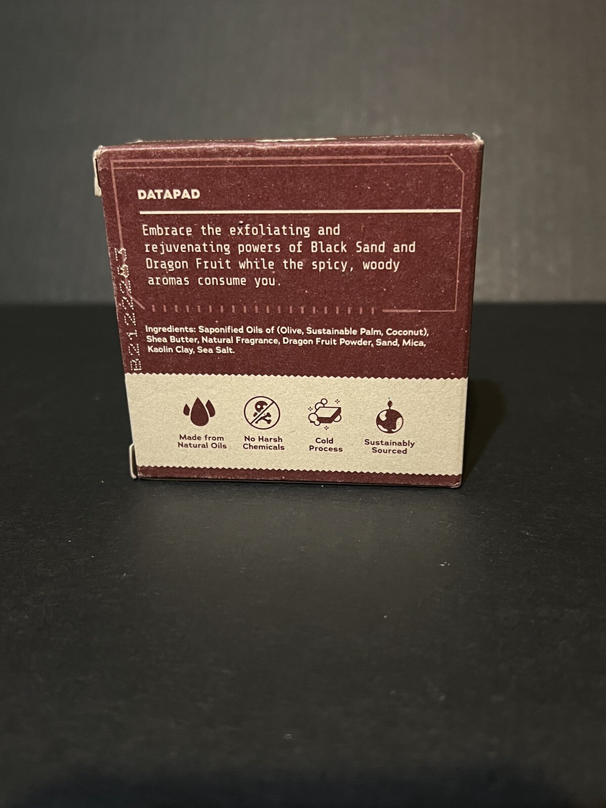 1 Bar of Dr. Squatch Ruthless Rinse Soap – Star Wars Limited Edition HEAVY Grit