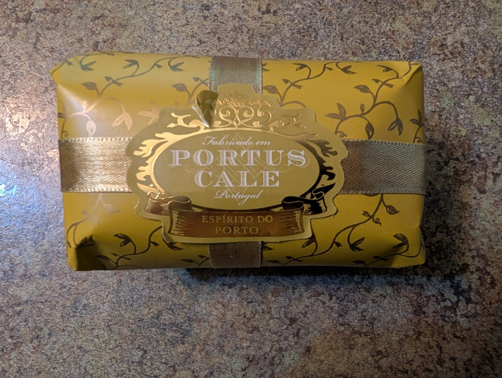 Bath Bar Soap Portus Cale Portugal Sealed NEW 5.3oz 150g Plum Flower